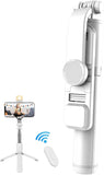 R1S Bluetooth Selfie Stick Tripod with Remote and Light Seloora